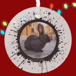 DIY Rabbit zu Weihnachten in Italien Ornament Aus Glas