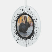 DIY Rabbit zu Weihnachten in Italien Ornament Aus Glas (Vorderseite links)