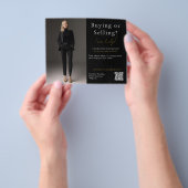 DIY Realtor Kauf oder Verkauf von Real Anwesen Fot Flyer (Gruppe)