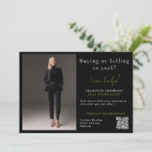 DIY Realtor Kaufen Verkauf von Real Anwesen Foto 2 Feiertagskarte (Stehend Vorderseite)