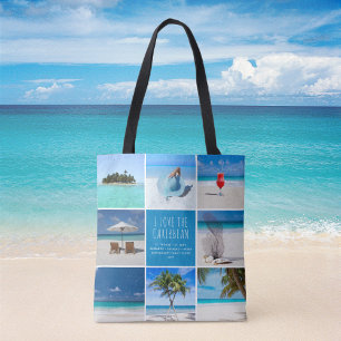 DIY-Reisefoto-Collage für individuelle Reiseziele Tasche