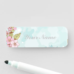DiY Sakura Namensschild