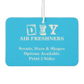 DIY (Scent & Shape Options) - Autolufterfrischer (Vorderseite)