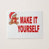 DIY schaffen Ihr eigenes Puzzlespiel Puzzle (Horizontal)