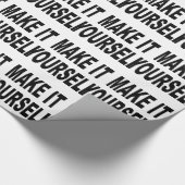 DIY schaffen Ihre Selbst Geschenkpapier (Ecke)