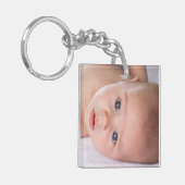 DIY SCHLÜSSELANHÄNGER | Benutzerdefiniertes Foto,  (Vorderseite links)