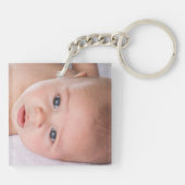 DIY SCHLÜSSELANHÄNGER | Benutzerdefiniertes Foto,  (Rückseite)