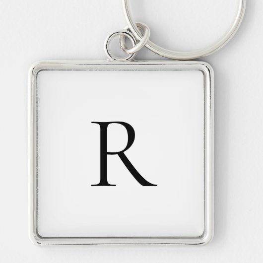 DIY SCHLÜSSELANHÄNGER | Benutzerdefiniertes Monogr (Vorne)