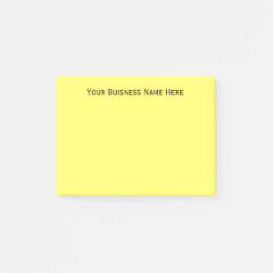 DIY Simple Personalisiert Business Name Custom Col Post-it Klebezettel