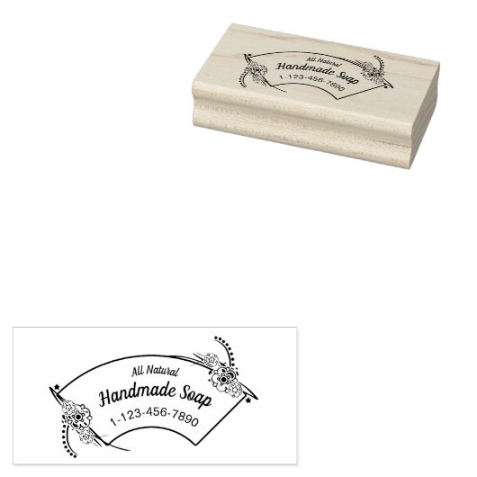 DIY Soap Briefmarke Gummistempel (Stempel)