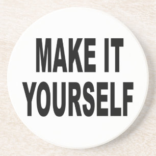 DIY stellen es sich Untersetzer her