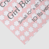 DIY stellen Ihr eigenes BABYPARTY Seidenpapier (Ausschnitt)