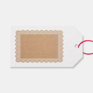 DIY stellen Ihre eigenen Geschenkanhänger
