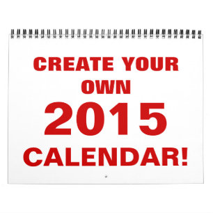 DIY stellen Ihren eigenen Kalender 2015 her
