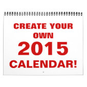 DIY stellen Ihren eigenen Kalender 2015 her (Titelbild)