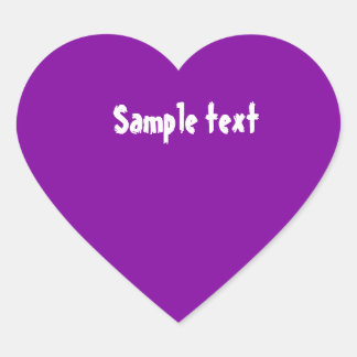 DIY Template kann einfach die Farbe ändern und Fot Herz-Aufkleber