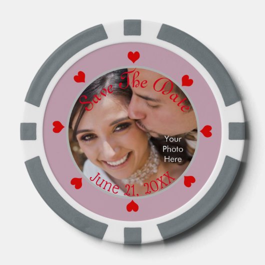 DIY - Termin vormerken / Pokerchips (Vorderseite)