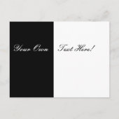 DIY-Tischnummer Postkarte (Vorderseite)