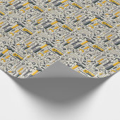 DIY Tool-Sortiment Geschenkpapier (Ecke)