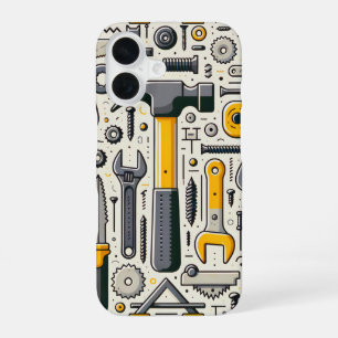 DIY Tool-Sortiment iPhone 16 Hülle