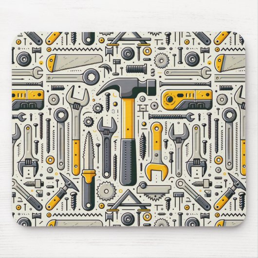 DIY Tool-Sortiment Mousepad (Vorne)