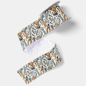 DIY-Tools-Doodle-Cartoon Satinband (Rückseite)