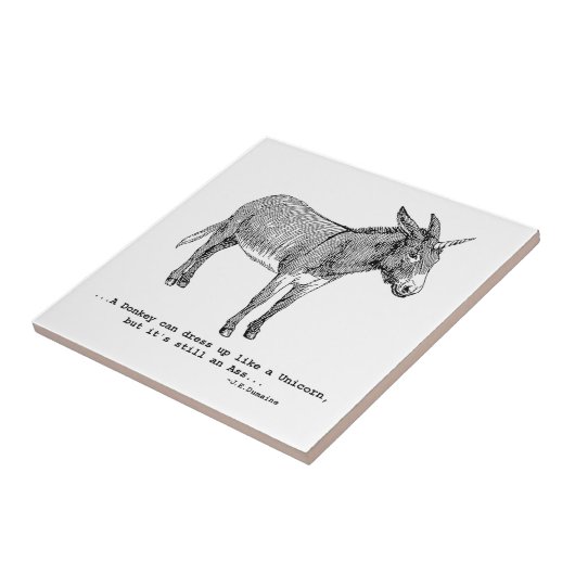 DIY UnicornDonkey ver1 Fliese (Seite)