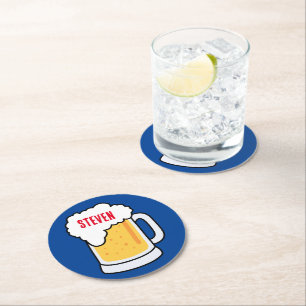DIY! Untersetzer aus Papier für Bier - Rund - Maßg