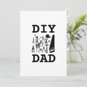 DIY Vater Einladung (Stehend Vorderseite)