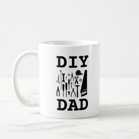 DIY-Vater, Handlicher Vater Kaffeetasse (Links)
