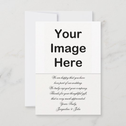 DIY - Vielen Dank Dankeskarte (Vorderseite)