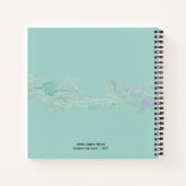 DIY Vincent van Gogh Links Kugel  Notizblock (Rückseite)