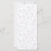 DIY Vintag Damask Wedding Platzkarten (Vorderseite)