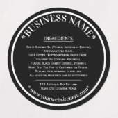 DIY Waterproof Product Etiketten (Design 2)