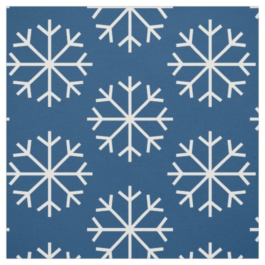 DIY Weihnachtsdekor Schneeflockenmuster Stoff (Muster)
