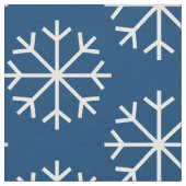 DIY Weihnachtsdekor Schneeflockenmuster Stoff (Nahaufnahme)