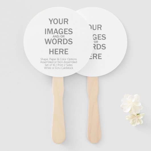 DIY (Weitere Optionen) - Fächer (Vorne und Hinten)