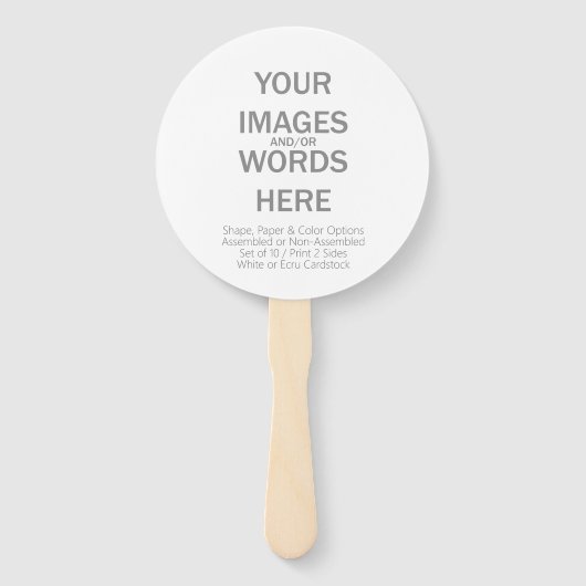 DIY (Weitere Optionen) - Fächer (Vorderseite)