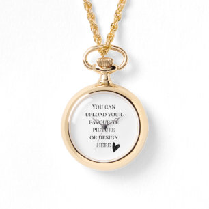 DIY, Women's Wraparound Gold Armbanduhr