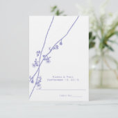 DIY You Score and Falten Zelt Hochzeit Platzkarten (Stehend Vorderseite)