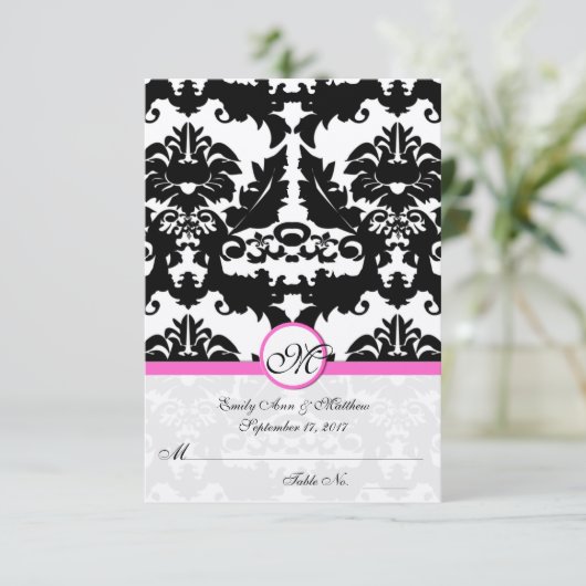 DIY You Score and Falten Zelt Hochzeit Platzkarten (Stehend Vorderseite)