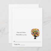 DIY You Score and Falten Zelt Hochzeit Platzkarten (Vorne/Hinten)