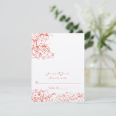 DIY You Score and Falten Zelt Hochzeit Platzkarten (Stehend Vorderseite)