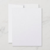 DIY You Score and Falten Zelt Hochzeit Platzkarten (Rückseite)