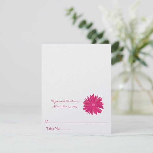 DIY You Score and Falten Zelt Hochzeit Platzkarten (Stehend Vorderseite)