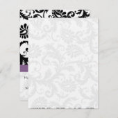 DIY You Score and Fold Tent Wedding Place Cards Einladung (Vorne/Hinten)