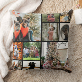 DIY YOUR | FAMILY Two Sided Family 10 Pictures Kissen
