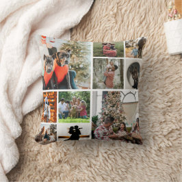 DIY YOUR | FAMILY Two Sided Family 10 Pictures Kissen