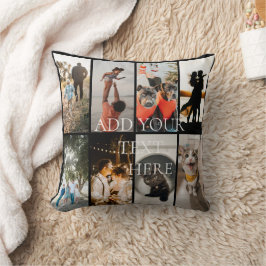 DIY YOUR | FAMILY Two Sided Family 8 Pictures Thr Kissen