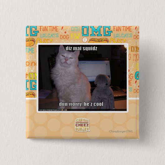 diz MAI squidz Button (Vorderseite)